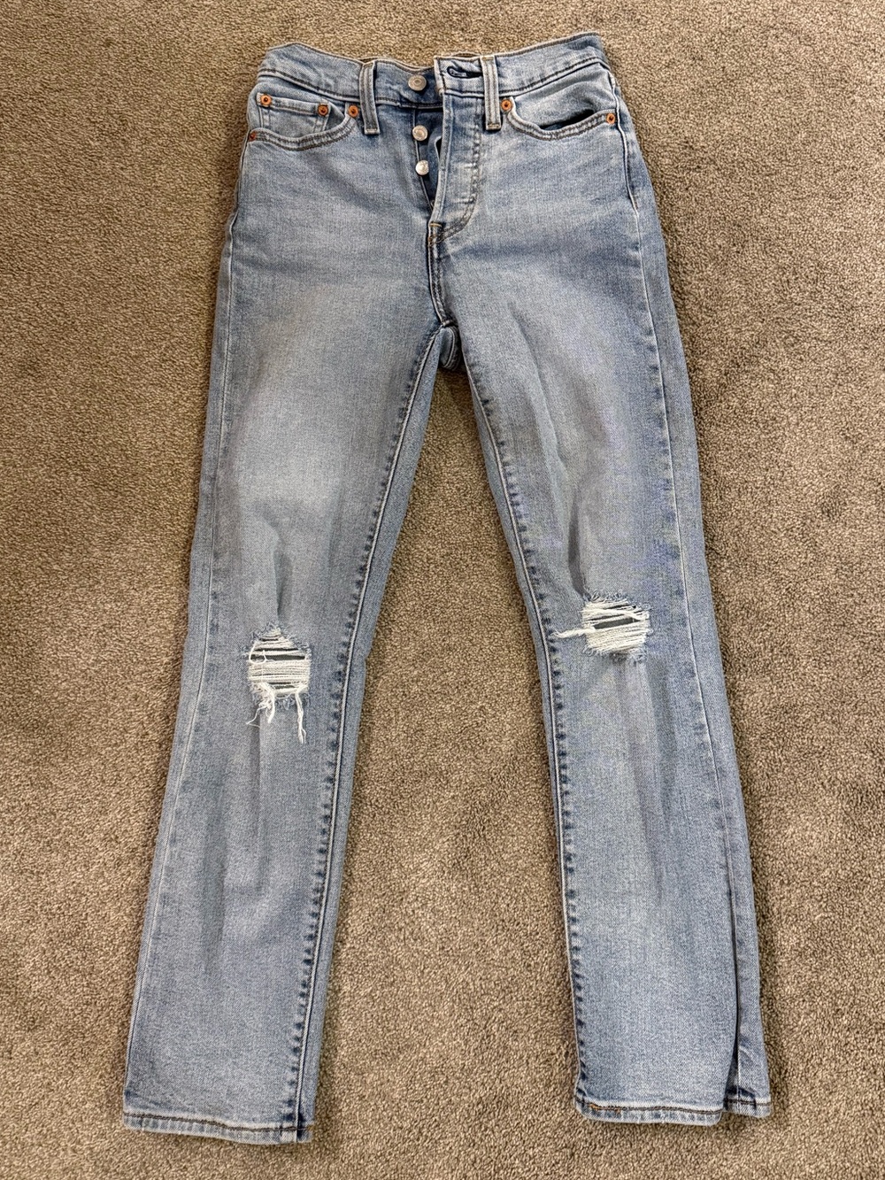 Wedgie Straight Levi Jeans